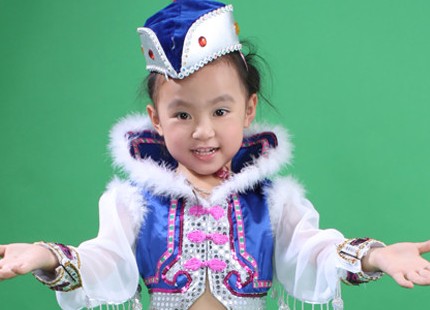 演出服|兒童少數民族內蒙古表演服|幼兒舞臺服飾|蒙古族服裝