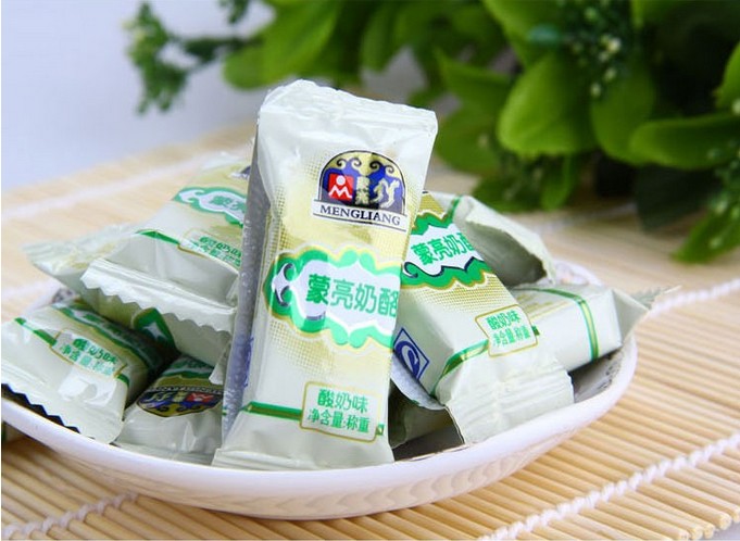 內蒙古特產奶酪蒙亮252g草原奶干酸奶奶糖