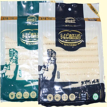 內(nèi)蒙古特產(chǎn)奶酪 長虹北緯45度酪坊278g 原味酸奶味奶丹