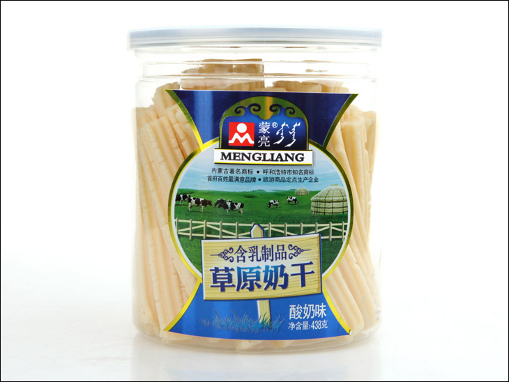 蒙亮438gPVC易拉罐草原奶干