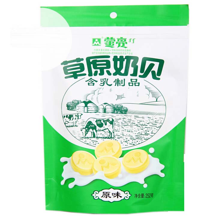 蒙亮252g袋裝牛初乳奶貝