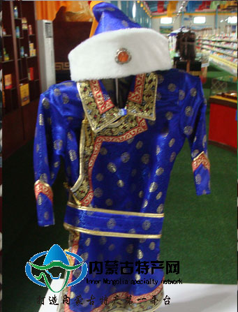 蒙古族服飾男少數民族服裝蒙古舞蹈服裝內蒙古袍演出服飾