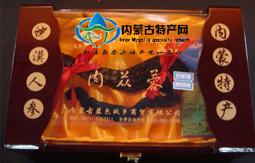 內蒙古阿拉善野生肉蓯蓉王油肉蓯蓉片粉補腎養生茶高級滋補禮盒裝