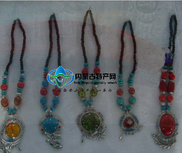內蒙古民族風首飾飾品手工藝品個性特色石頭精美串珠項鏈禮品紀念