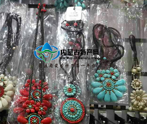 內(nèi)蒙古族工藝品 草原特產(chǎn)工藝品民族項鏈