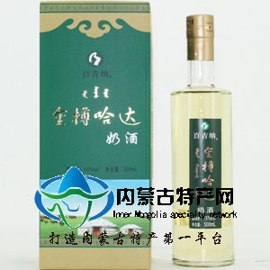 內蒙古特產百吉納奶酒金樽哈達奶酒