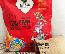 內蒙古特產成格樂紅棗奶茶粉甜味400g 休閑零食