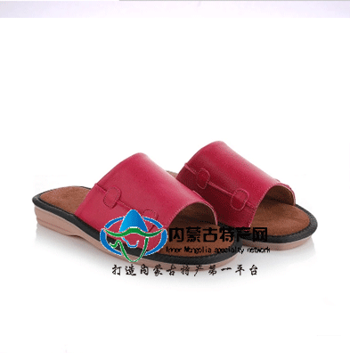 內蒙古草原純手工真皮拖鞋2015夏季羊皮、加厚牛筋底居家涼拖鞋