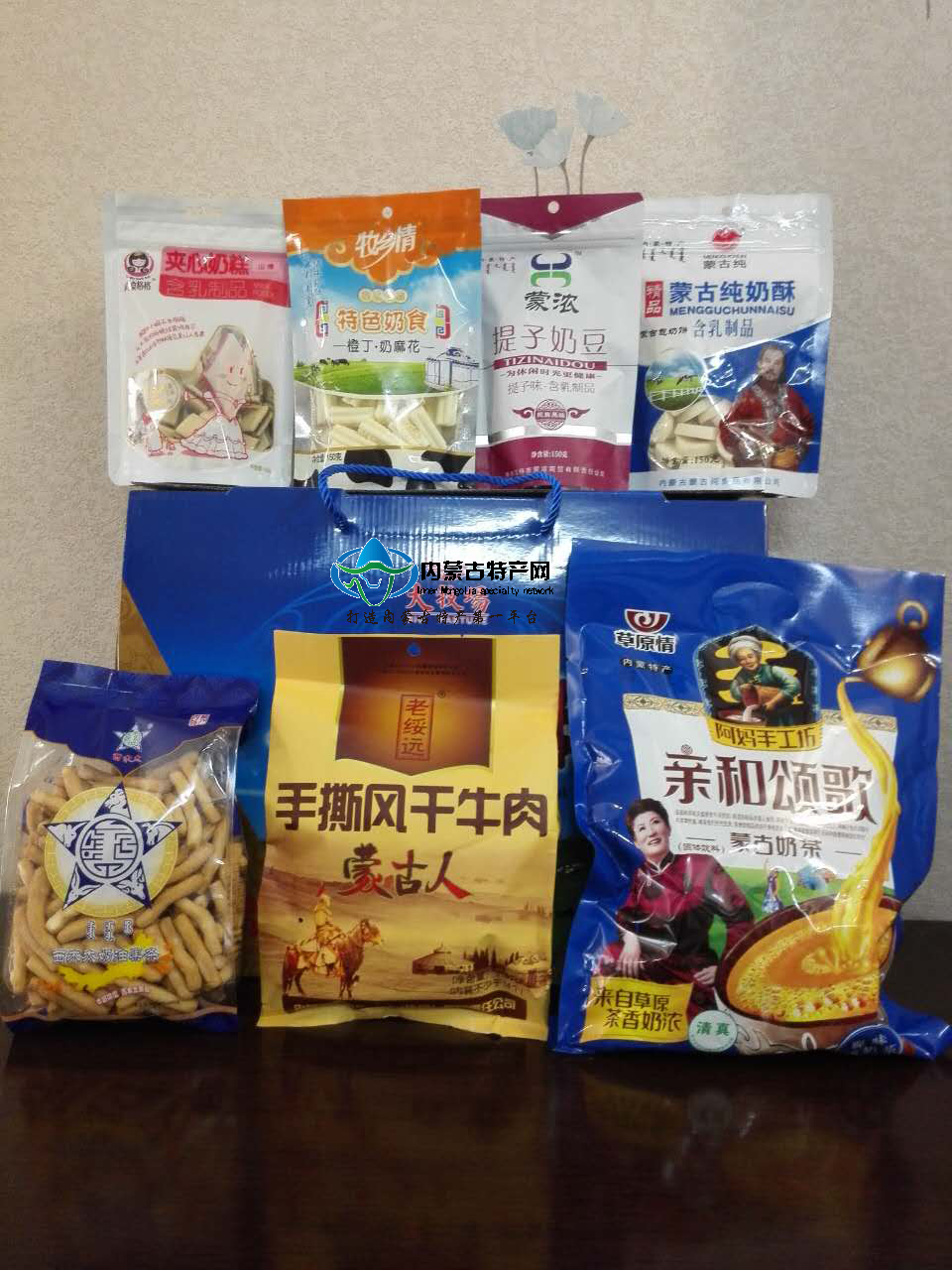 內蒙古牛肉干蒙牧特158禮盒