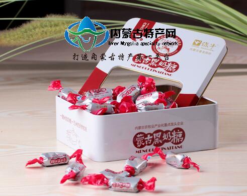200g鐵盒蒙古黑奶糖