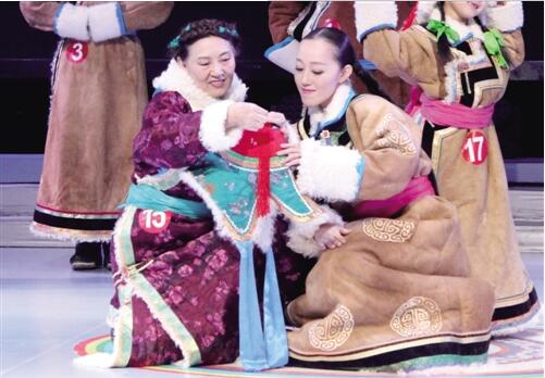 內蒙古民族服飾,民族服飾展示