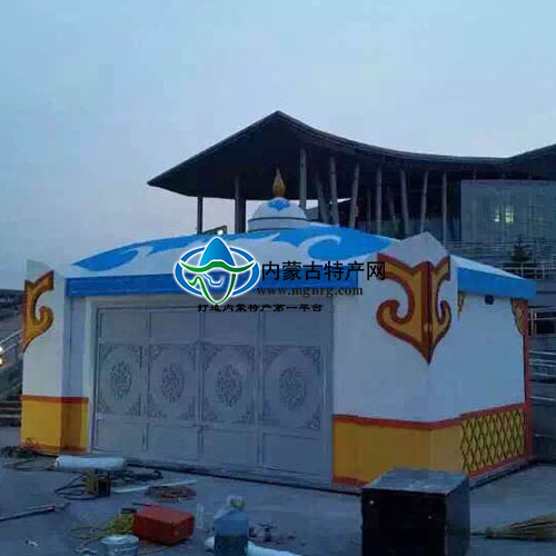 內蒙古博物館蒙古包建設