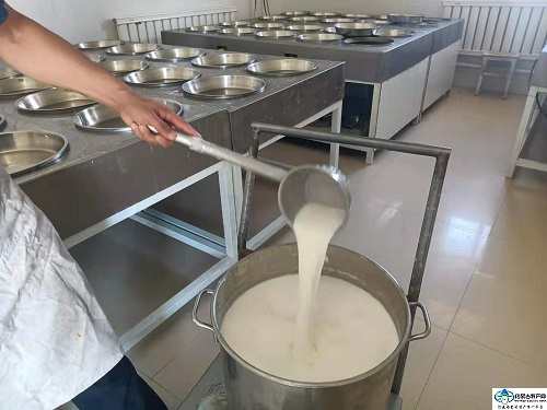 奶昔準備做奶皮子